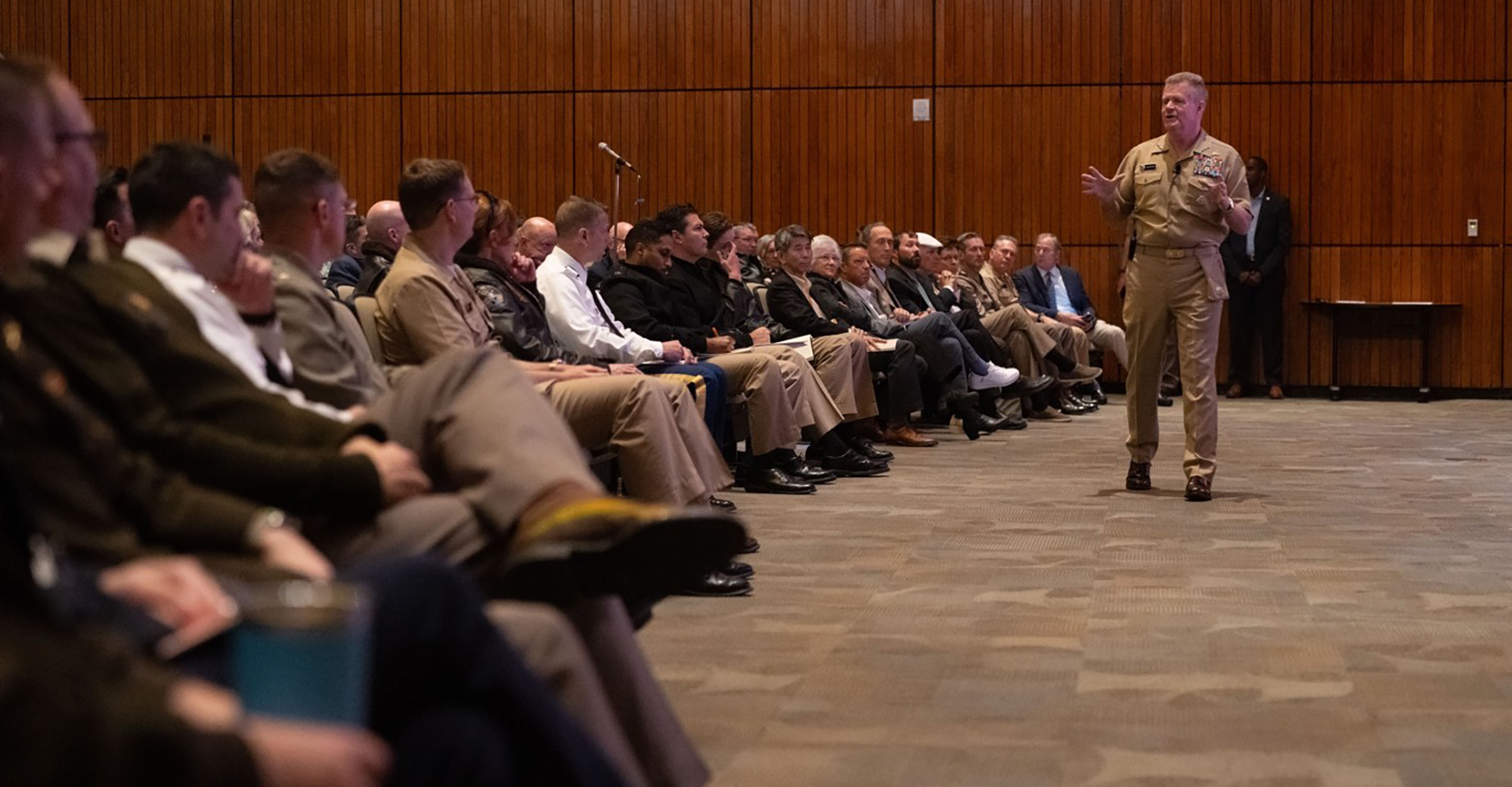 INDOPACOM Commander Visits NPS, Discusses Strategic Challenges, Technological Innovation