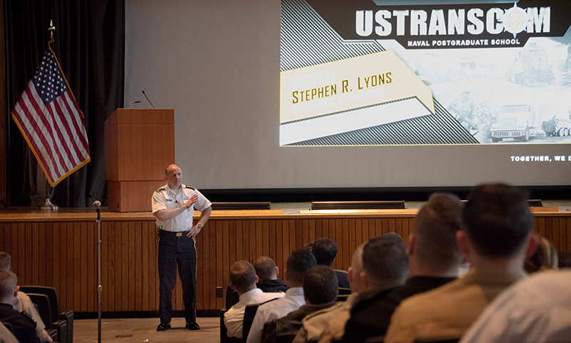 USTRANSCOM Commander Talks Logistics of Global Power Projection